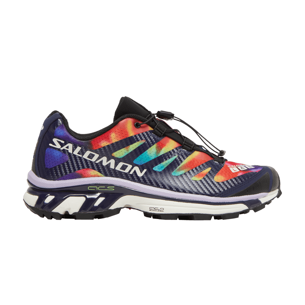 Salomon XT-4 Advanced Tie-Dye Evening Blue Lavender Men’s Size 10.5 L4157460033 Salomon Mens XT-4 Advanced Shoes  main image 4