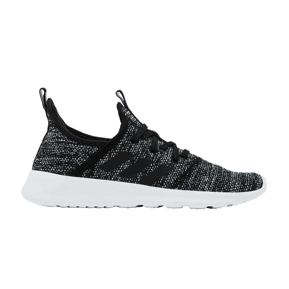 adidas gazelle silver green womens Adidas Cloudfoam Pure Core Black/Silver Metallic Women's Sneakers IG73