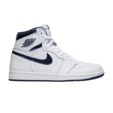 Deals on Men's Air Jordan 1 Retro High OG 'Metallic Navy' on