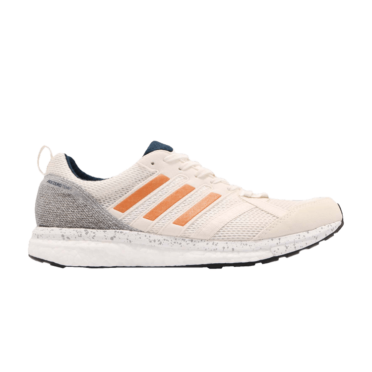 Mens Adidas Adizero Tempo 9 Hi-Res Orange Ivory Running Sneakers Shoes Size 13 D Adidas Adizero Tempo 9 Hi-Res Orange - BB6433 Mens Size 8.5  main image 4