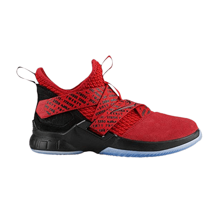 lebron soldier 12 red black