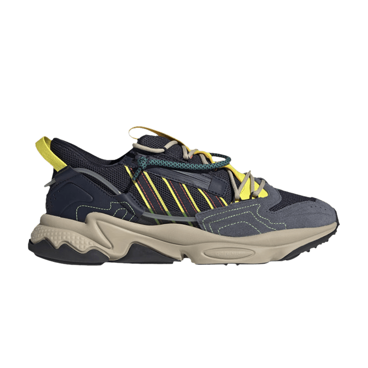 Adidas Ozweego Marathon Running Shoes Mens 8.5 8 1/2 Zip Legend Ink Yellow adidas | Shoes | Adidas Originals Ozweego Zip Legend Ink  main image 2