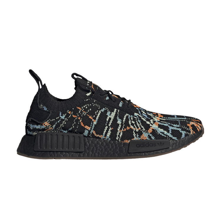 Deals on Men's NMD_R1 Primeknit 'Black Glitch' on Sneakers.com