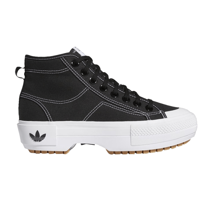 adidas gazelle silver green womens Shop Black Womens Nizza Platform Lace Up Sneakers  Shoebacca