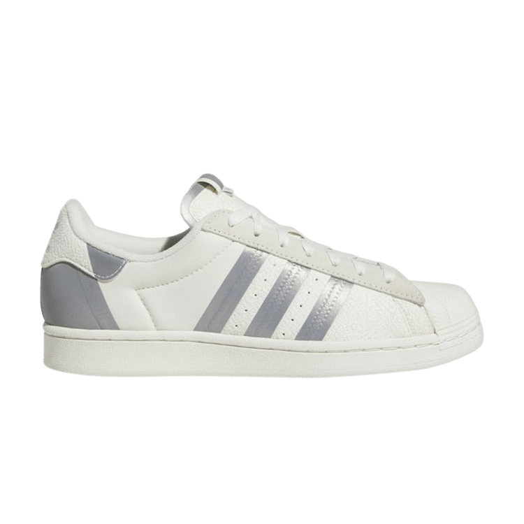 adidas gazelle silver green womens adidas Superstar II Chrome Womens Lifestyle Shoes Silver Metallic White  Grey KH9020  Shoe Palace