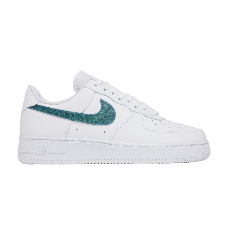 Deals on Women's Air Force 1 Low 'Glitter Swoosh - Celery