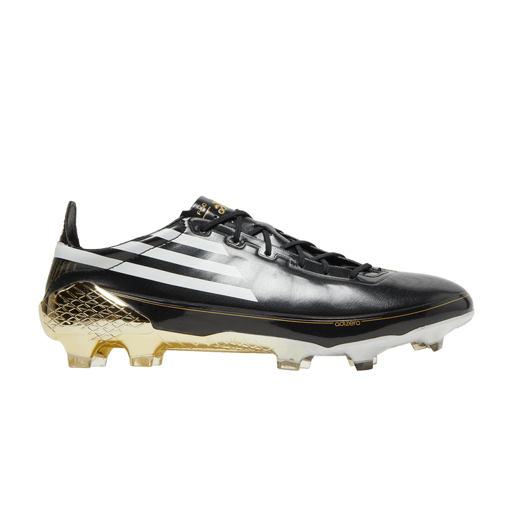 Deals on Men's Adizero F50 Ghosted FG 'Black Gold Metallic' on