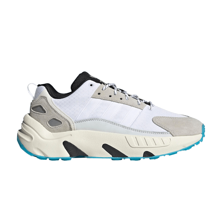 Deals on Men's ZX 22 Boost 'Crystal White Blue' on Sneakers.com