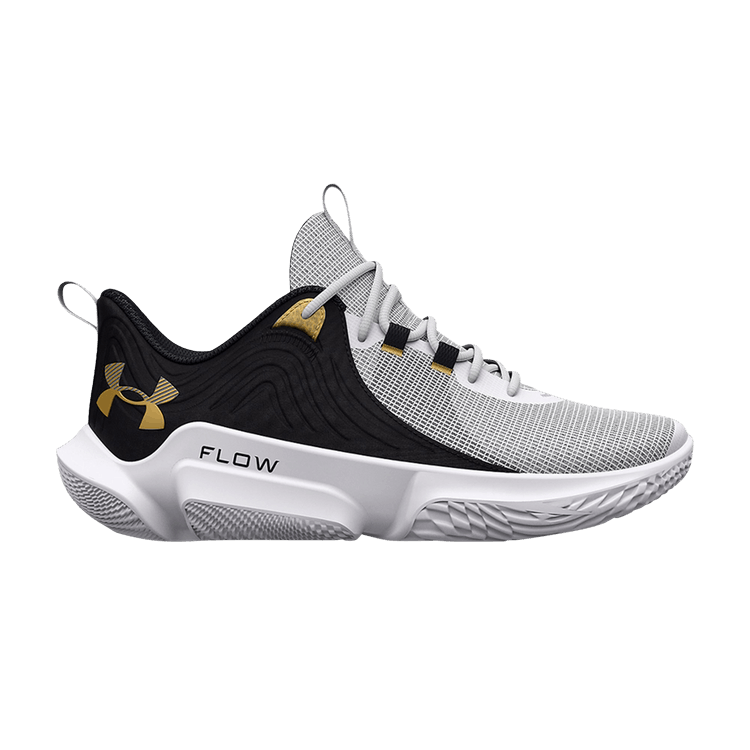 Under Armour Flow FUTR C2 White Black Colorway Men\'s Basketball Shoes  Mesh Sz 9 Under Armour Flow FUTR X  main image 3