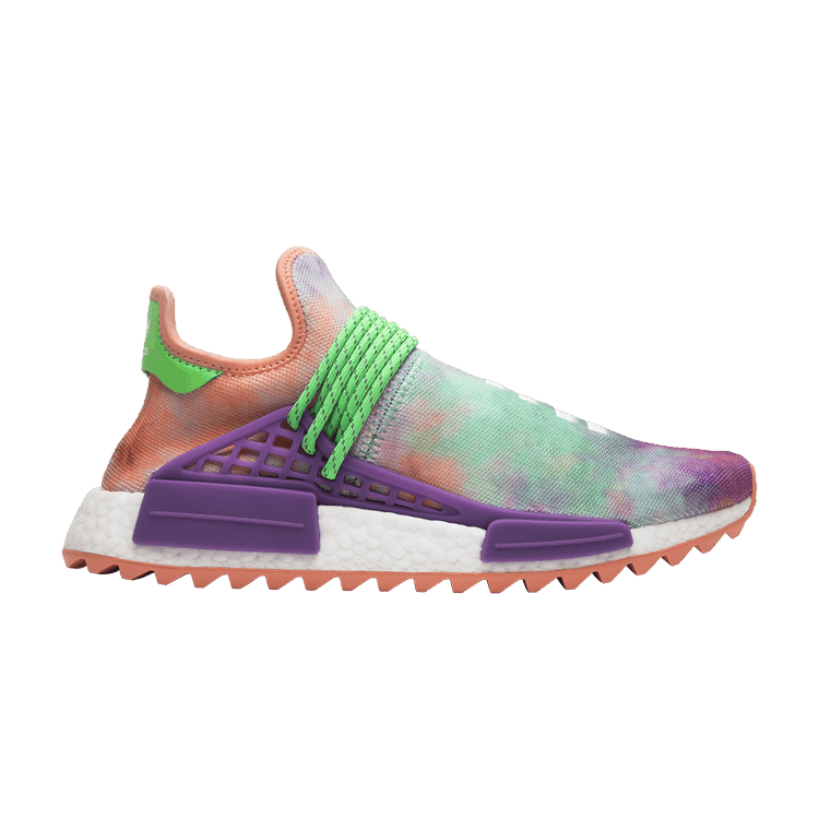 adidas gazelle silver green womens Pharrell Human Races NMD Holi Festival Pink Glow – THE-ECHELON main image 0