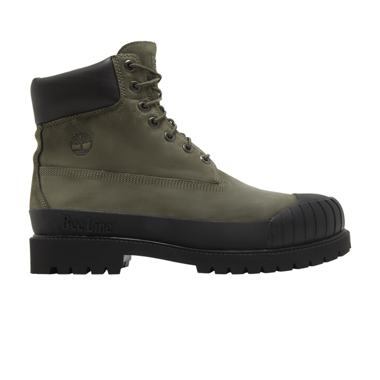Deals on Men's Bee Line x 6 Inch Premium Rubber Toe Boot 'Dark