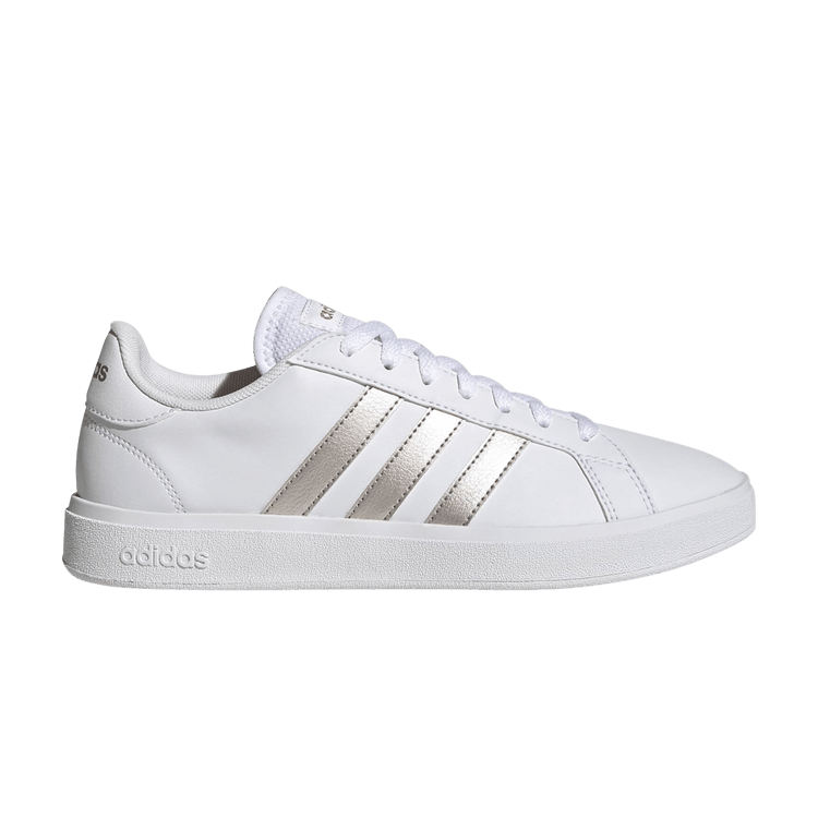 adidas gazelle silver green womens adidas | Grand Court Base 2.0 Shoes - White/Platinum main image 1