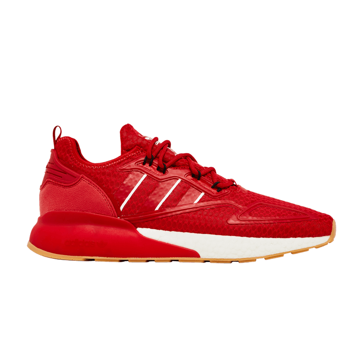 Deals on Men's ZX 2K Boost 'Scarlet Gum' on Sneakers.com