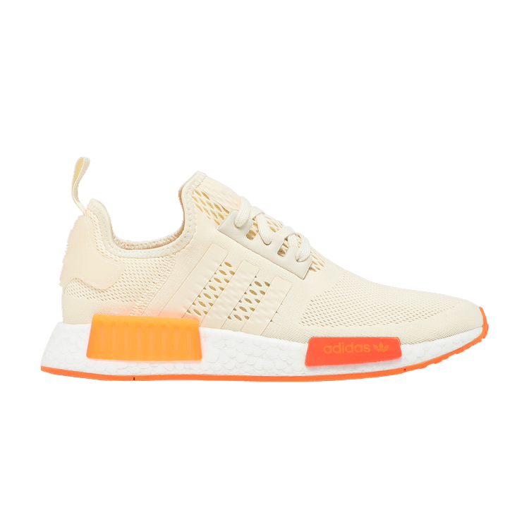 Deals on Men's NMD_R1 'Cream White Screaming Orange' on Sneakers.com