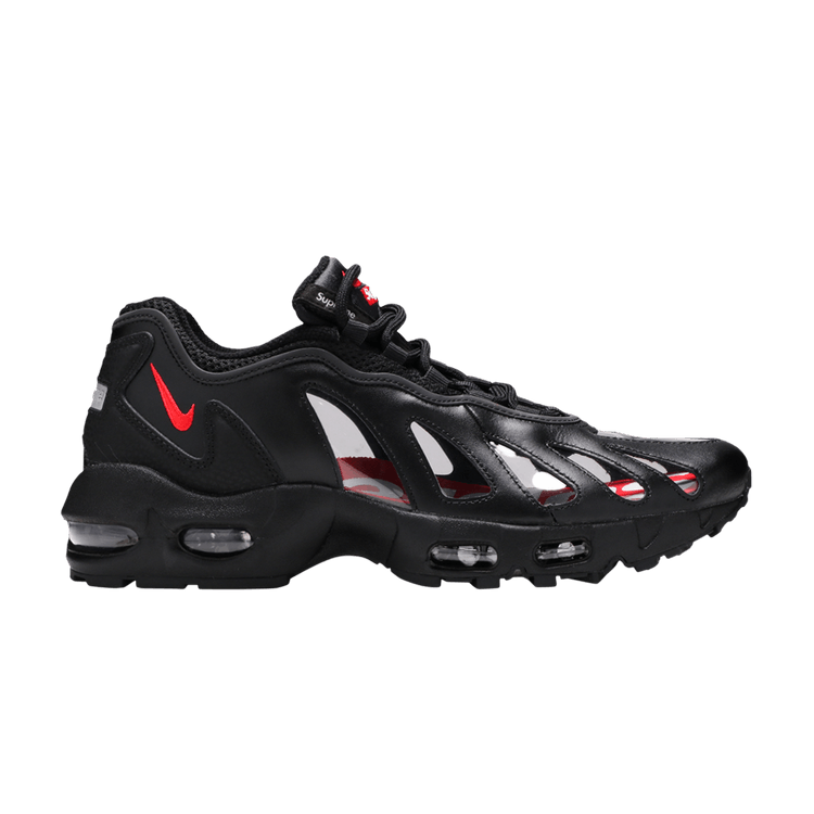 Deals on Men's Supreme x Air Max 96 'Black' on Sneakers.com