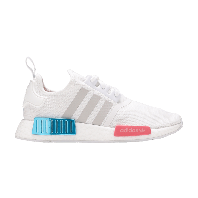 adidas gazelle silver green womens Adidas NMD R1 Women's Shoes White-Grey-Hazy Rose – Sports Plaza NY main image 0
