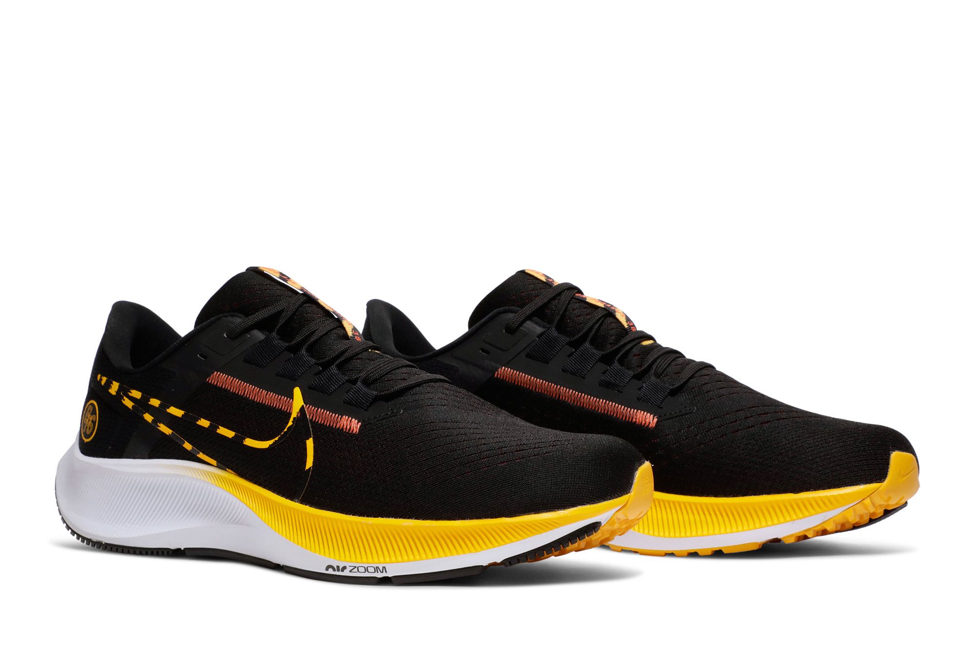 Nike Air Zoom Pegasus 38 DJ0834-001 Men\'s 15 Black/Gold Mizzou Sneakers Shoes Nike drops Pegasus 38s, here main image 2