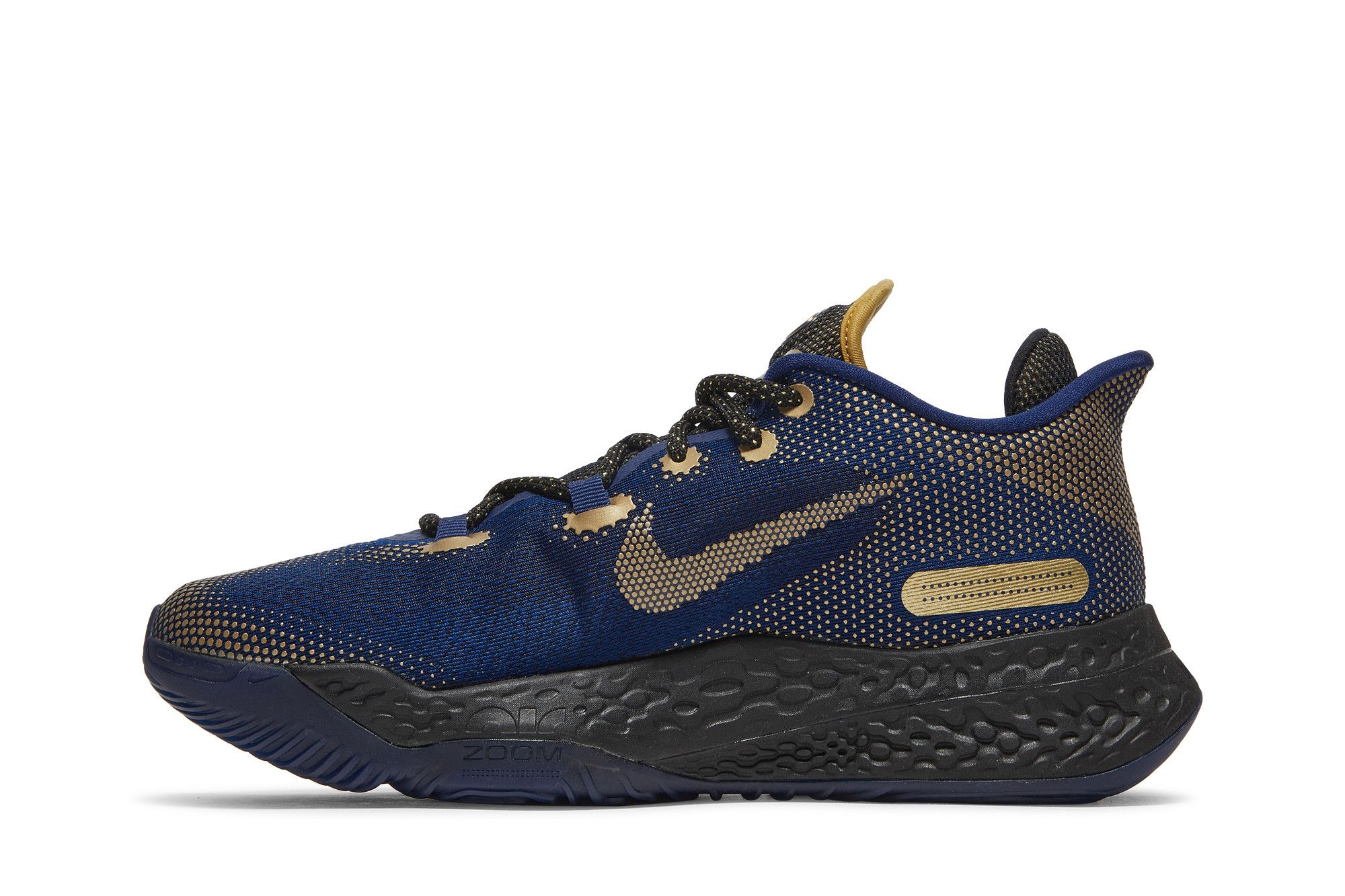 Nike Air Zoom BB NXT Blue Metallic Gold Size 8.5 Size 8 - Nike Air Zoom BB NXT Blue Metallic Gold for sale  main image 3