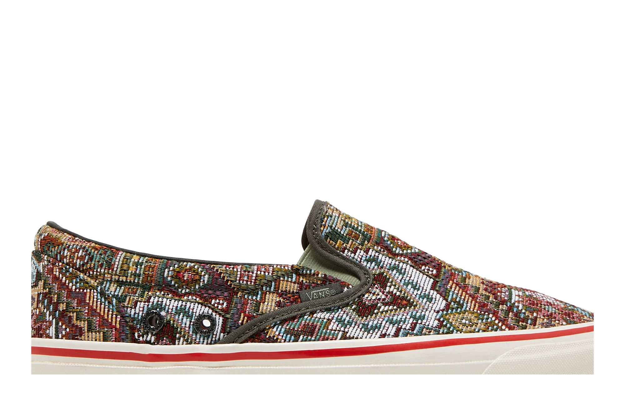 Deals on Men's Nigel Cabourn x OG Classic Slip-On LX 'Carpet Green