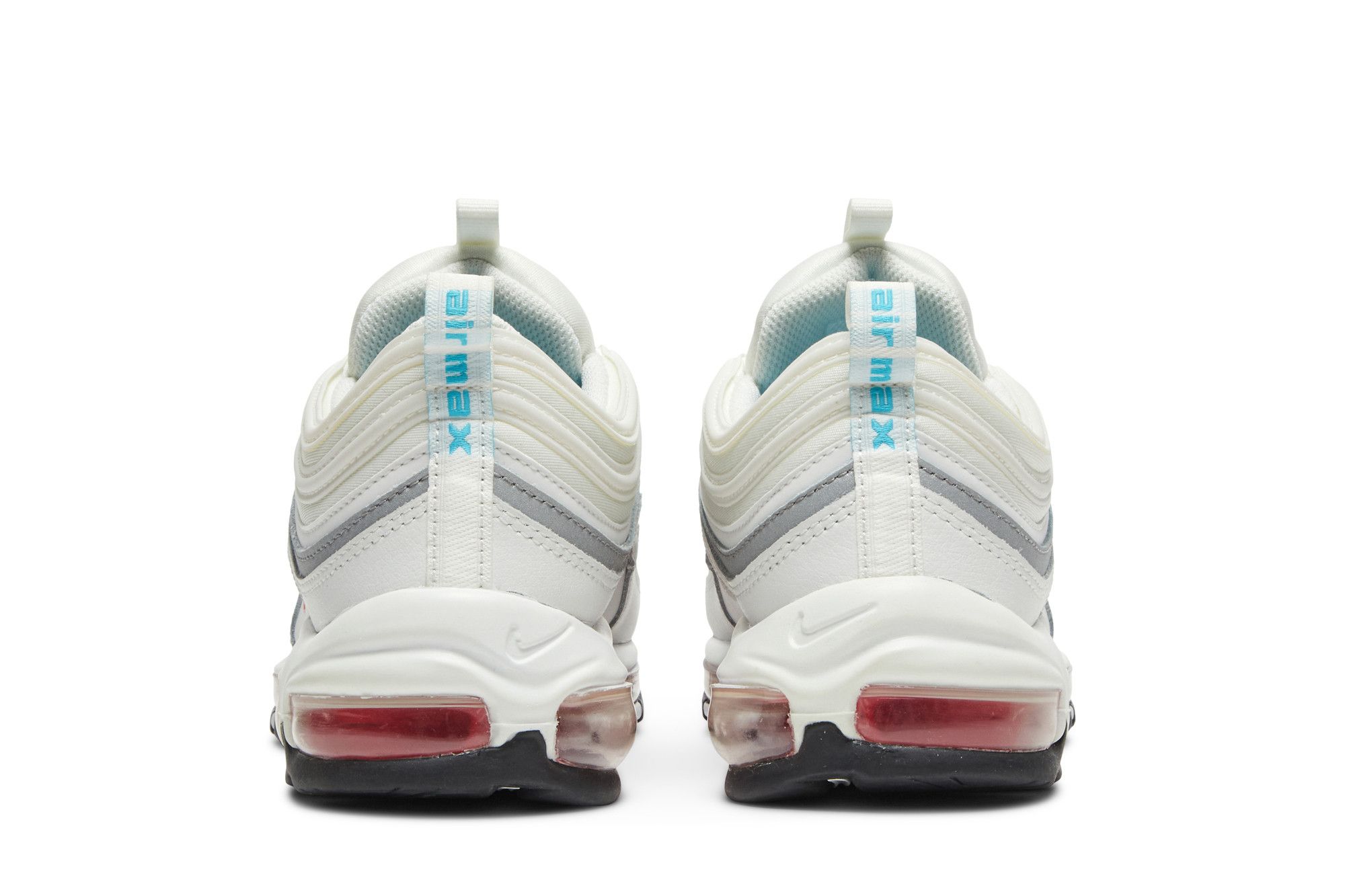 Nike Air Max 97 White Siren Red Women\'s Size 10 Sneakers Shoes Amazon.com | Nike Air Max 97 Girls Shoes Size 5, Color  main image 3