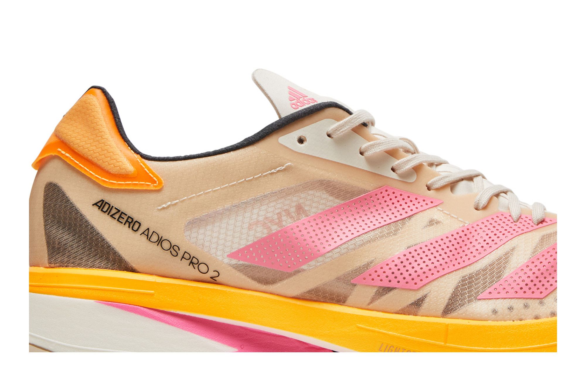 Adidas Adizero Adios Pro 2 \'Halo Ivory Ultra Pop\' NYC MENS 11.5 Deals on Men main image 4