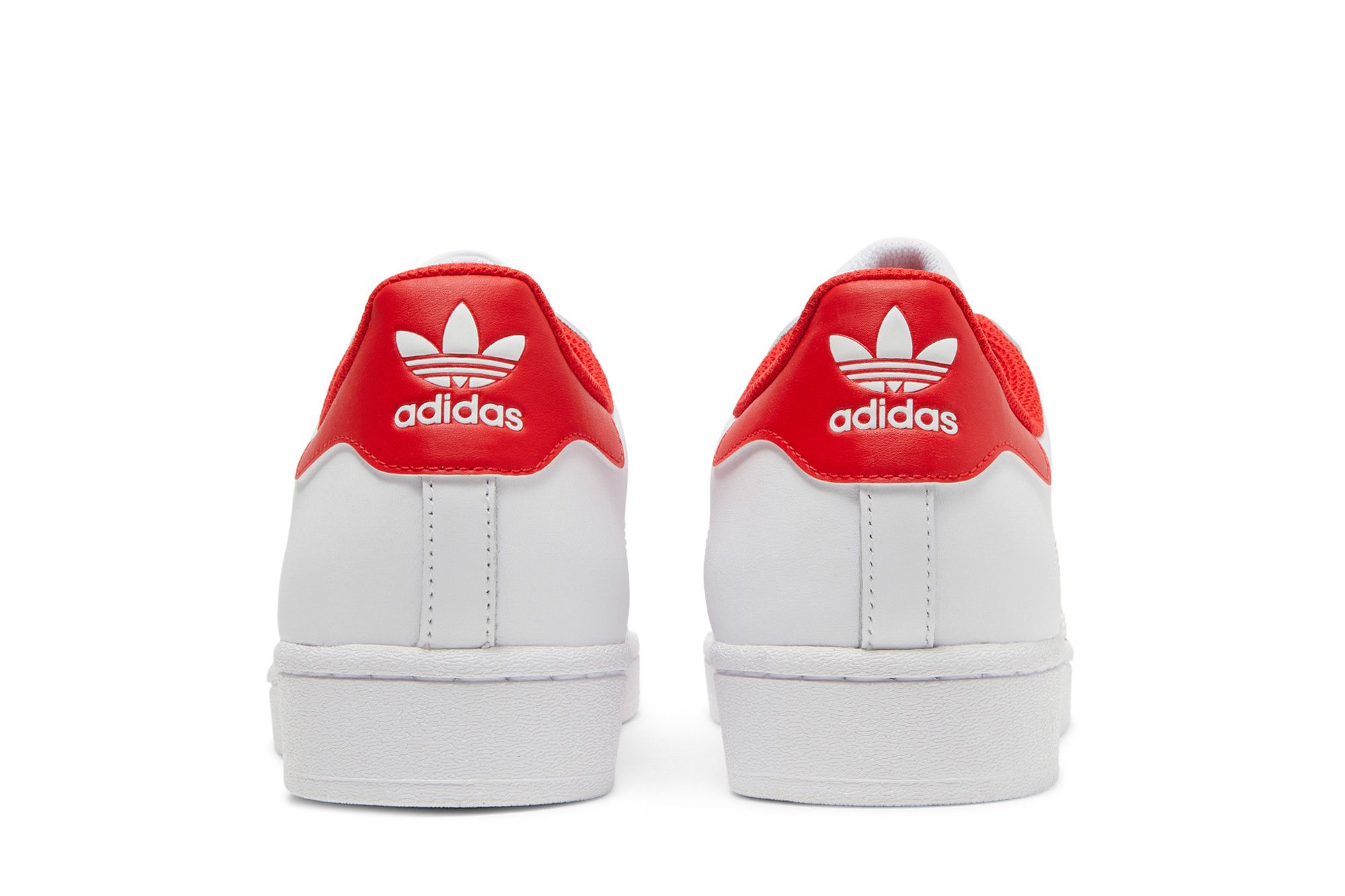 Deals on Men's Superstar 'White Vivid Red' on Sneakers.com