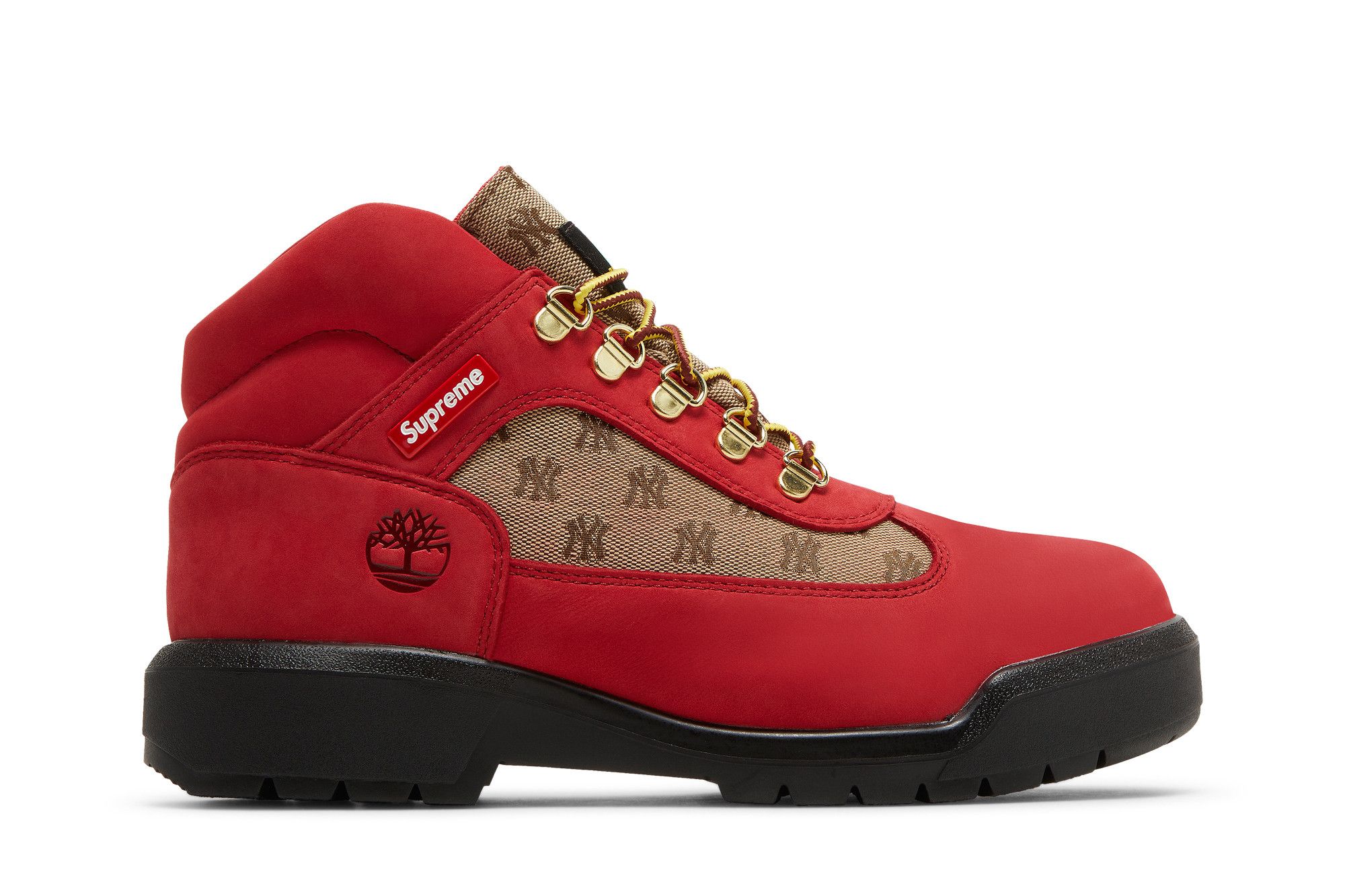 Deals on Men's Supreme x New York Yankees x Field Boot 'Red' on