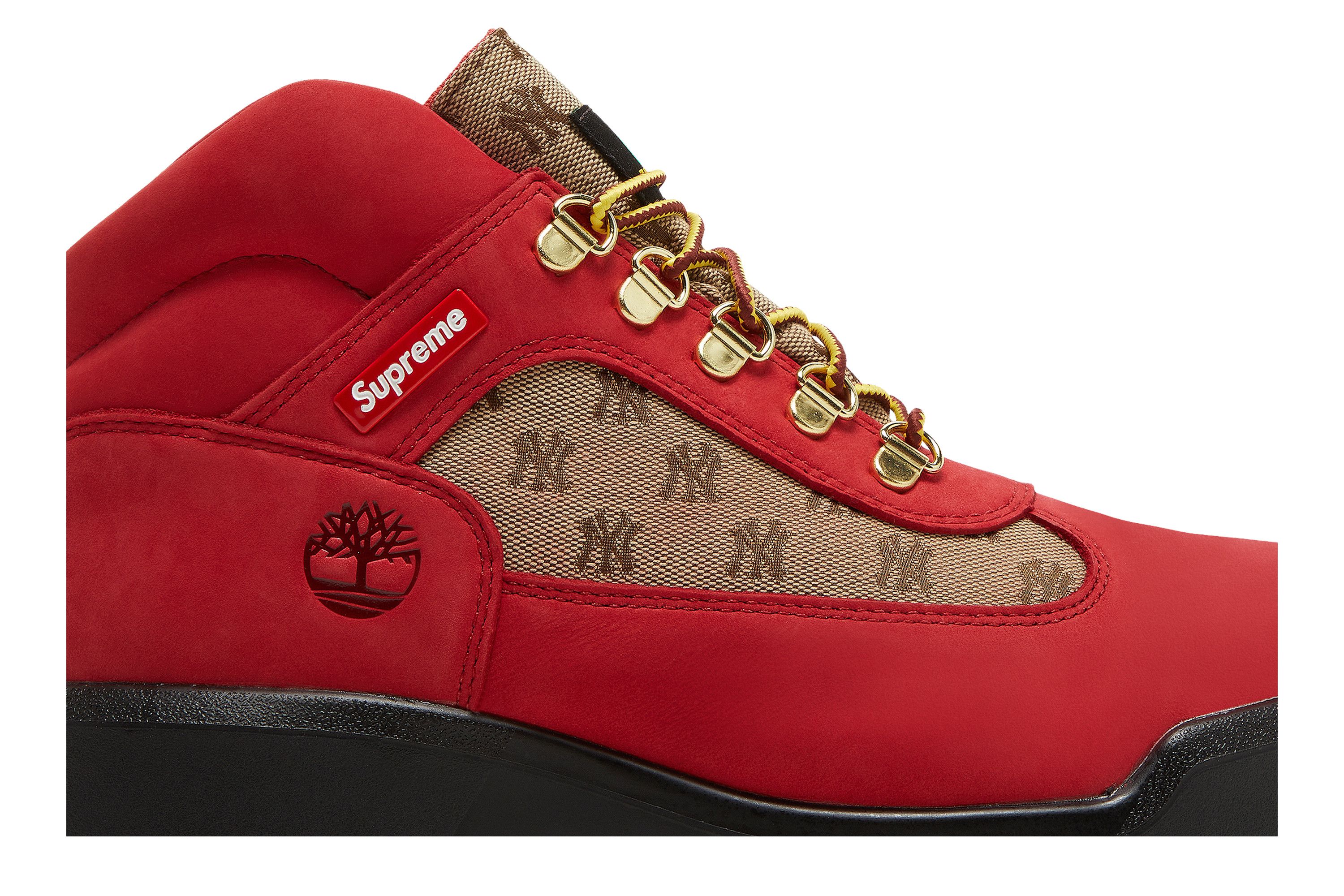 Deals on Men's Supreme x New York Yankees x Field Boot 'Red' on