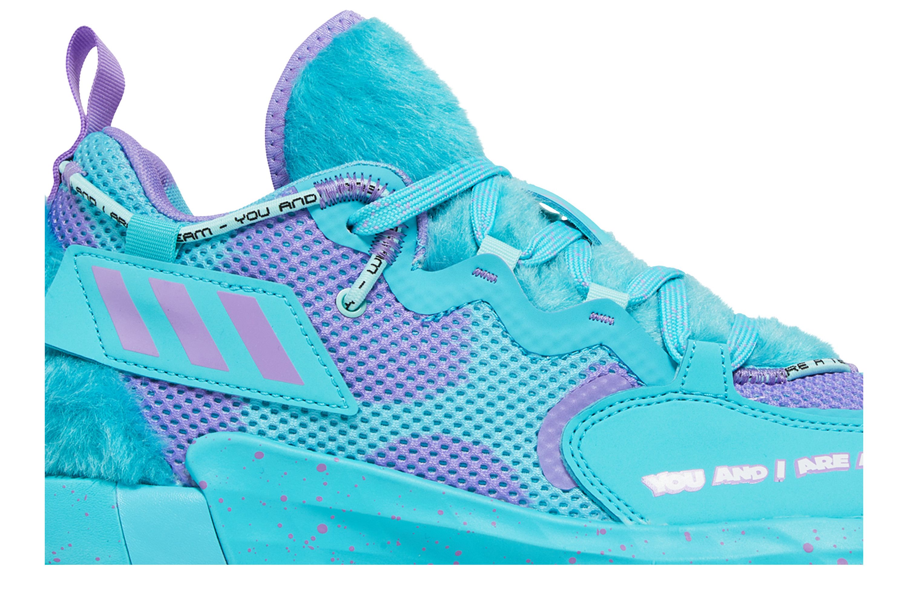 Deals on Men's Monsters Inc. x Dame 7 EXTPLY 'Sulley' on Sneakers.com