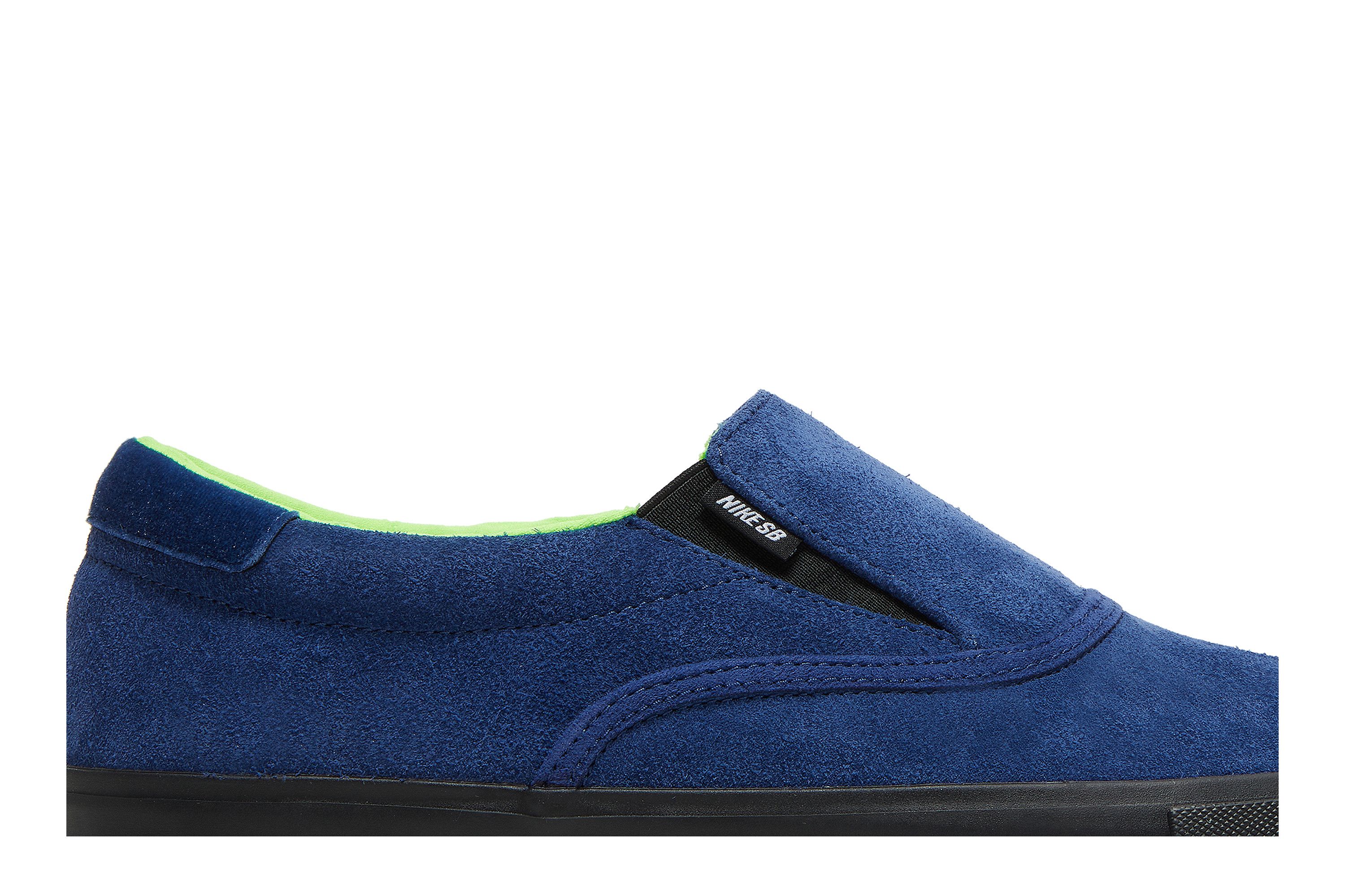 Men\'s Nike SB Leo Baker x Zoom Verona Slip Blue Void Size 6‎ Men main image 2