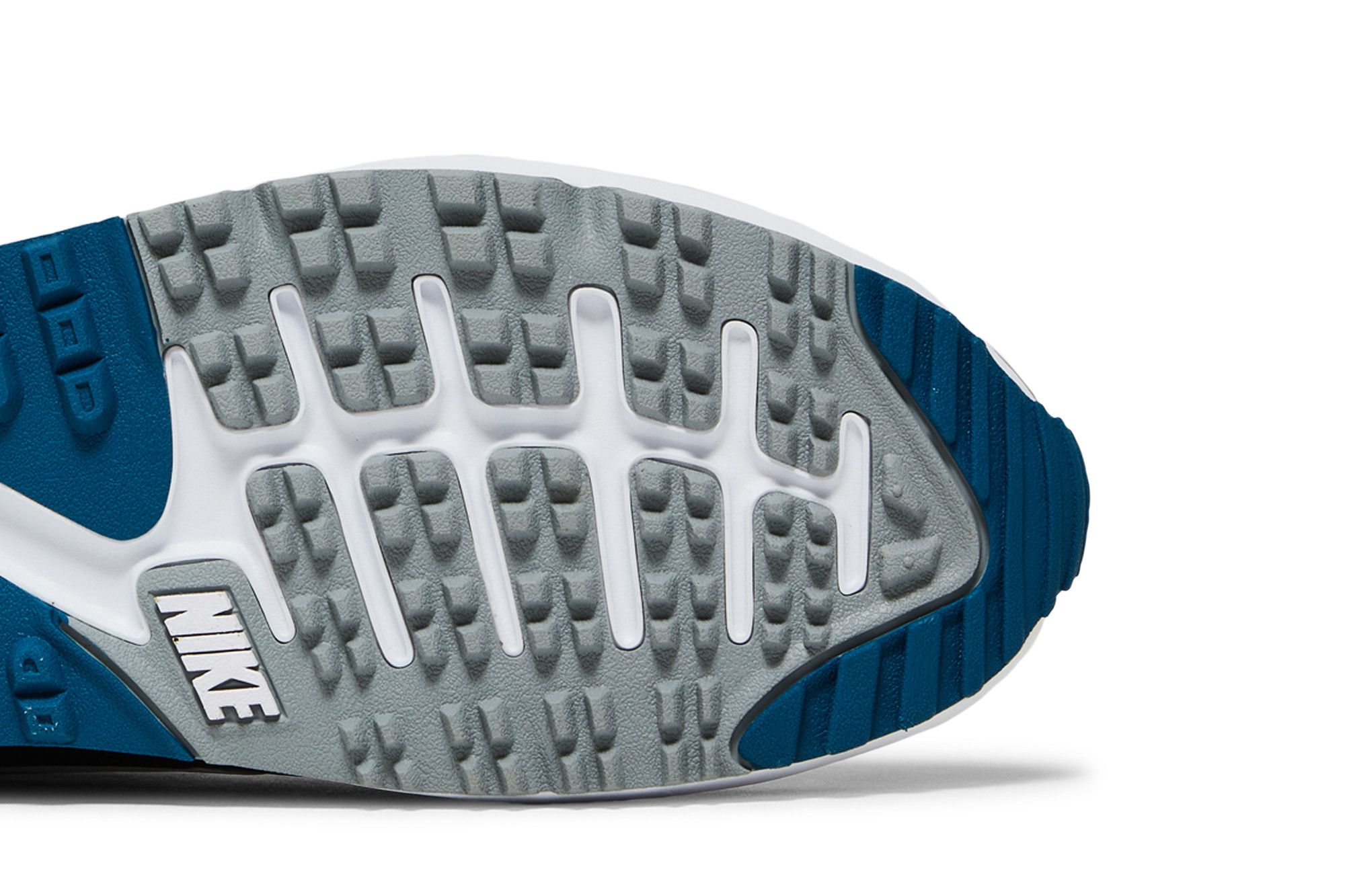Nike Air Max 90 G Golf Shoes Particle Grey Marina Blue CU9978-004 Men’s Size 8.5 Nike Air Max 90 G Mens Sz 11 Particle Grey White Marina Golf  main image 2