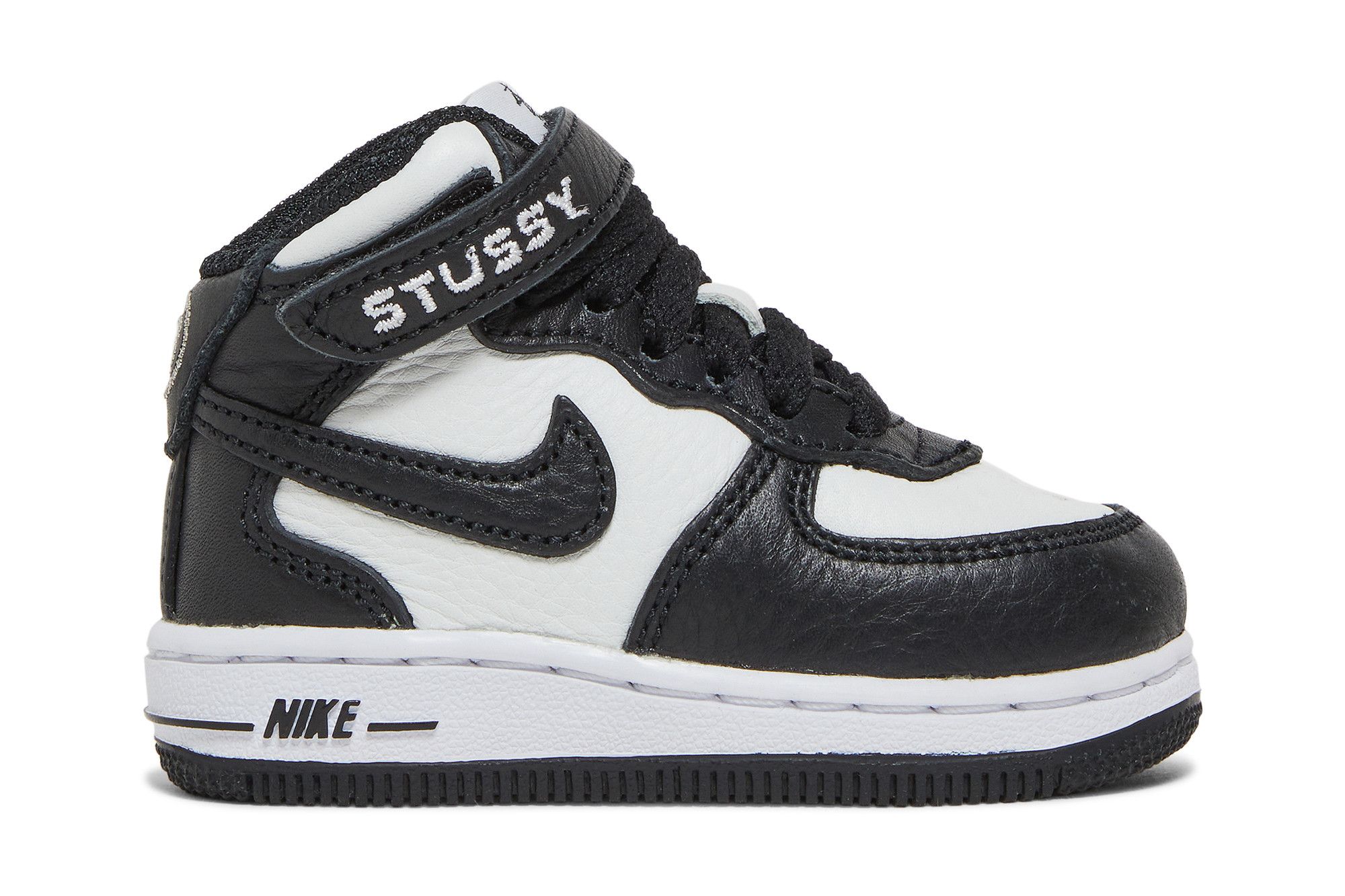 Deals on Stussy x Air Force 1 Mid TD 'Black White' on Sneakers.com