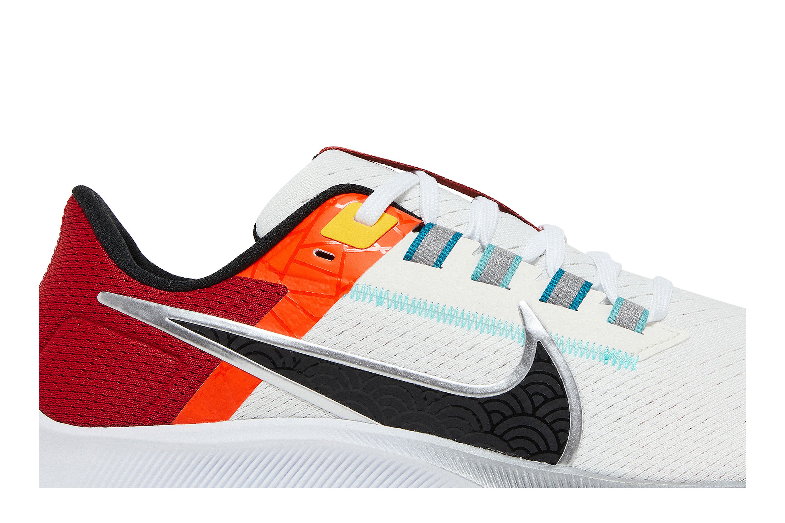Nike Air Zoom Pegasus 38 \'Sail Gym Red Black\' International DQ4499-101 Mens 13 Nike Air Zoom Pegasus 38 Sail Gym Red Black for Sale  main image 4