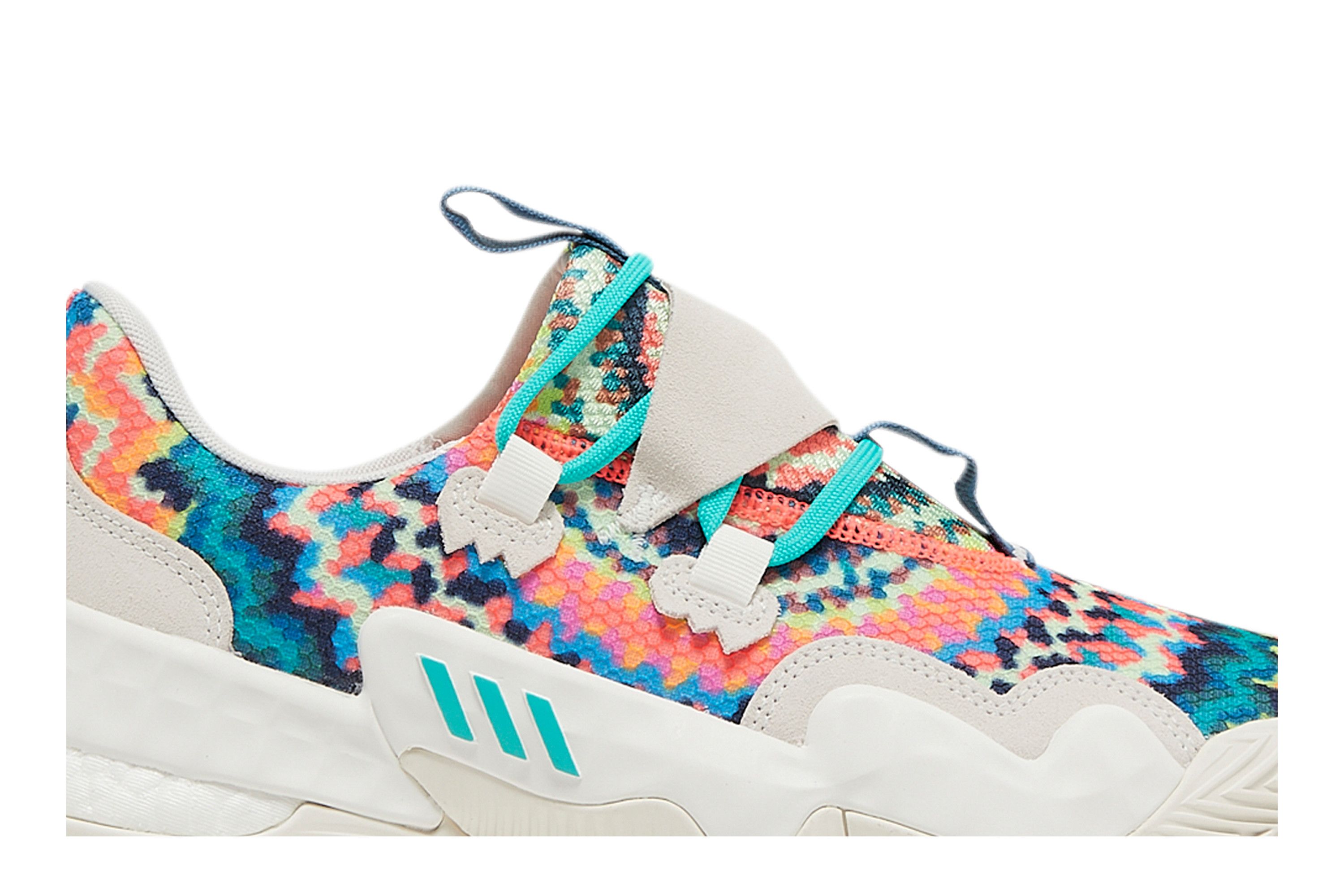 Adidas Trae Young 1 Tie Dye Multicolor Sneakers Men’s Size 13 51tF4t+DVpL.jpg_BO30,255,255,  main image 3