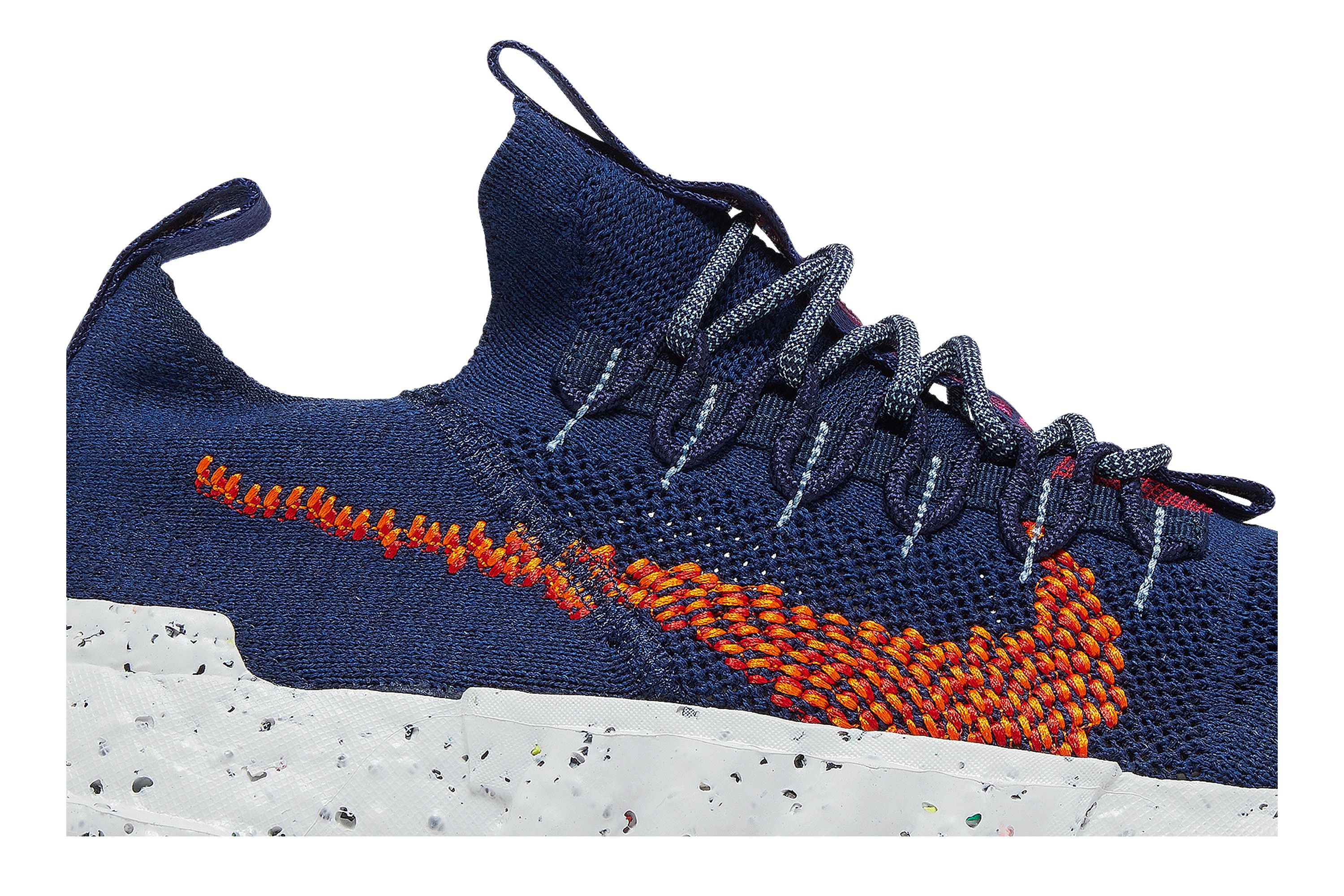 Nike Space Hippie 01 Sneakers Midnight Navy and Magma Orange Men’s Size 11.5 Deals on Men main image 3