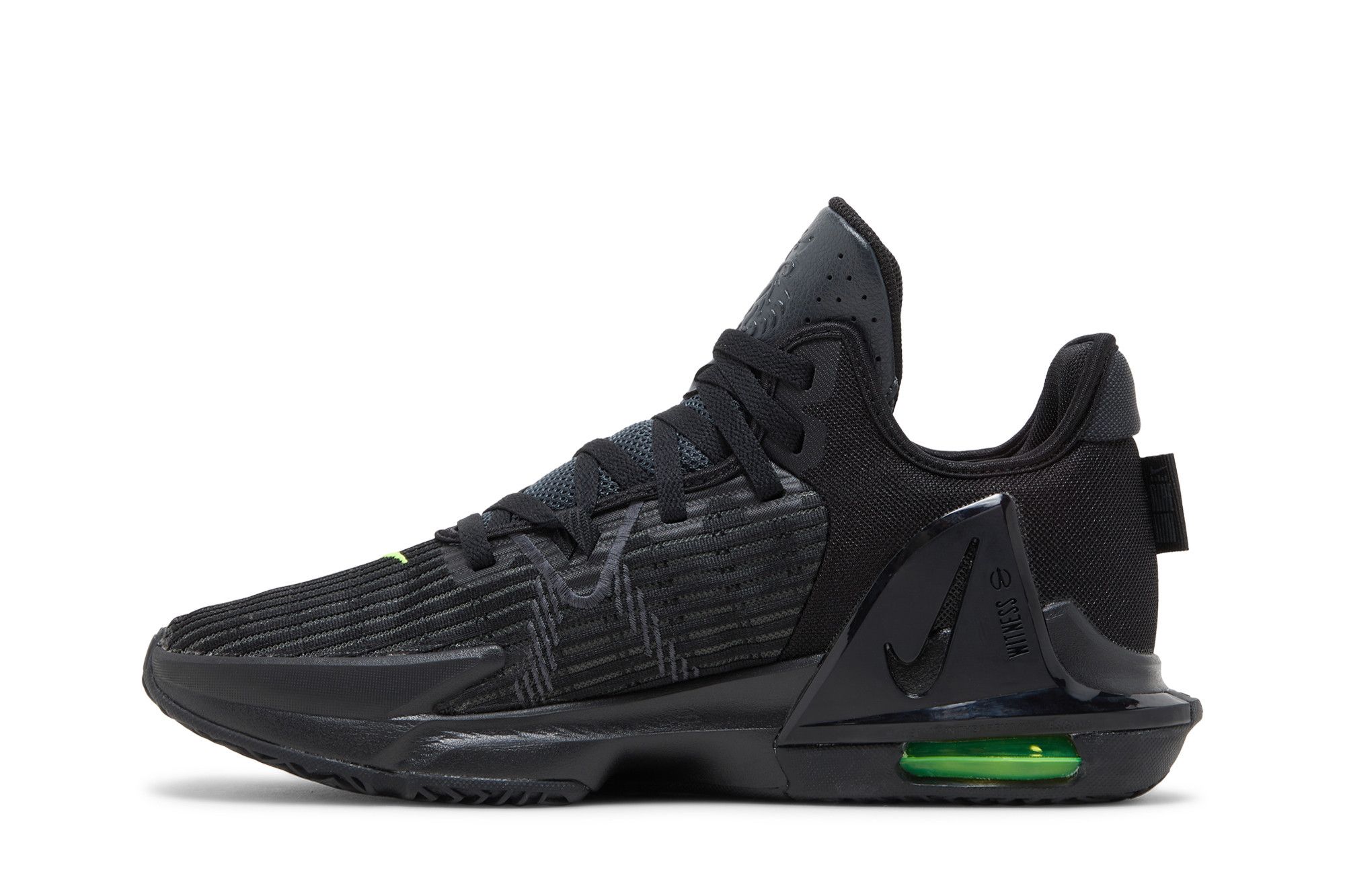 Men\'s Nike Lebron Witness VI Black Anthracite Volt CZ4052-004 Basketball Shoe Nike LeBron Witness 6 EP  main image 2