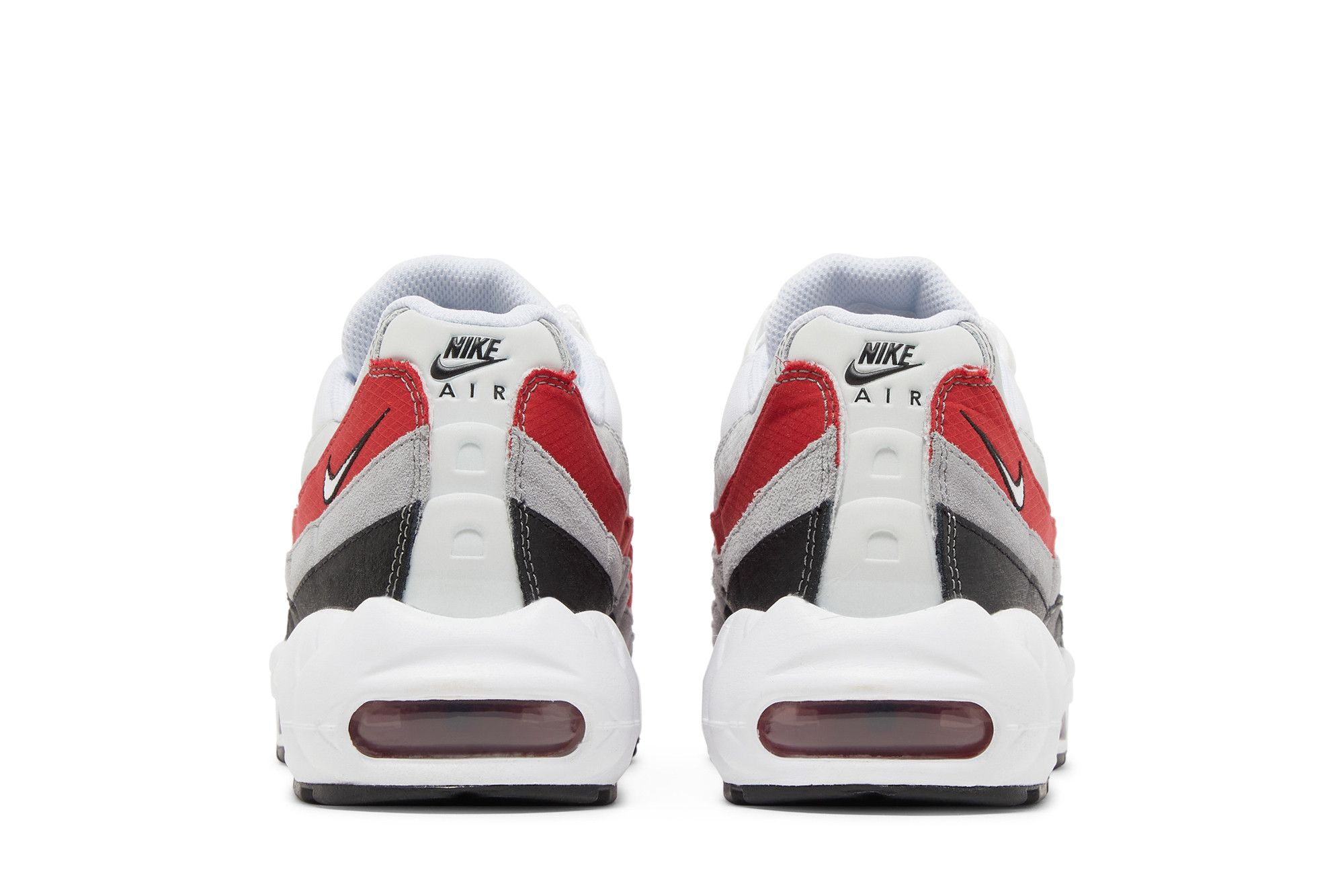 New Men\'s Nike Air Max 95 Essential \'White Varsity Red\' DQ3430 001 Size 8 New Men main image 3