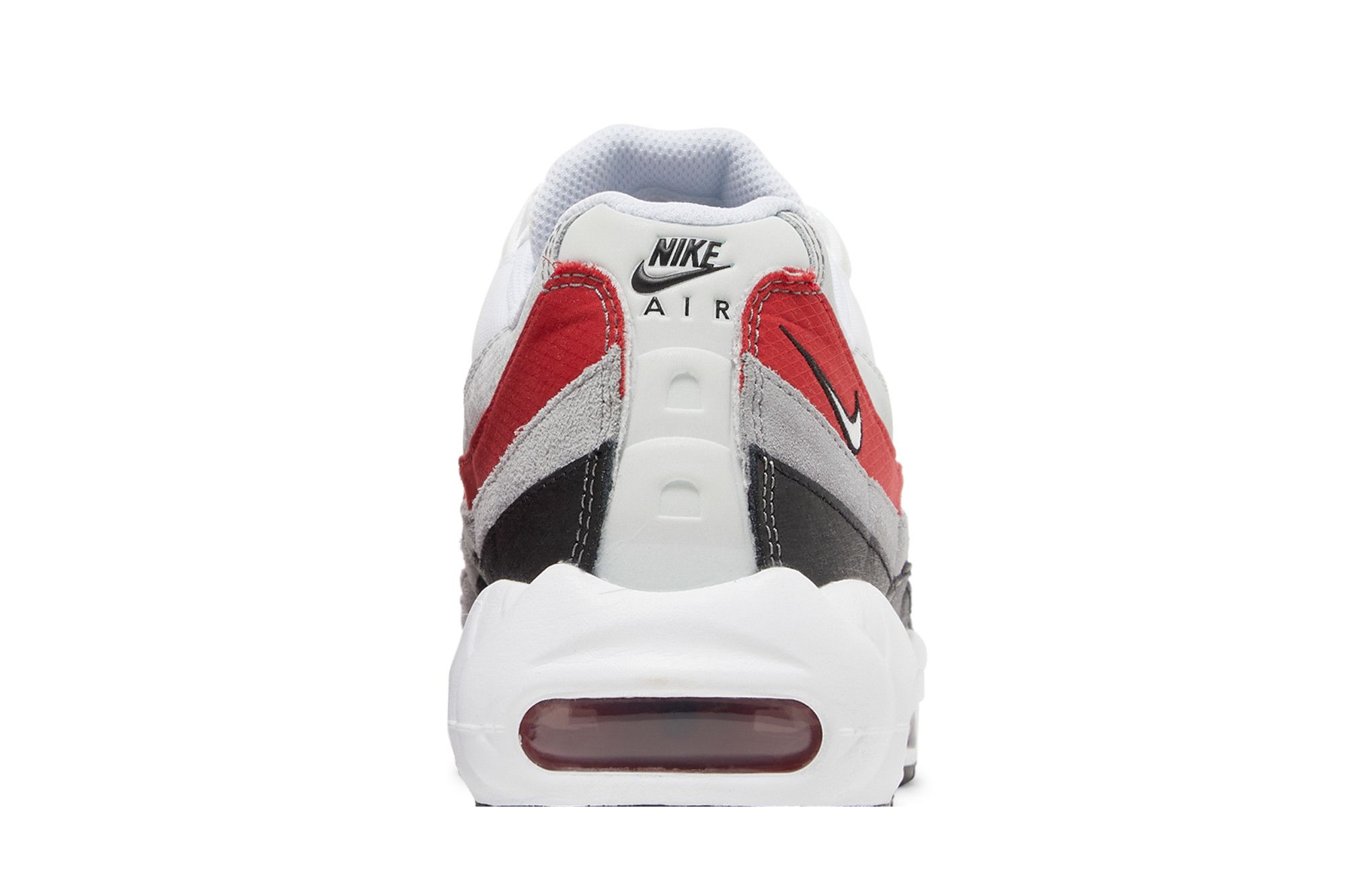 New Men\'s Nike Air Max 95 Essential \'White Varsity Red\' DQ3430 001 Size 8 Nike Air Max 95  main image 3