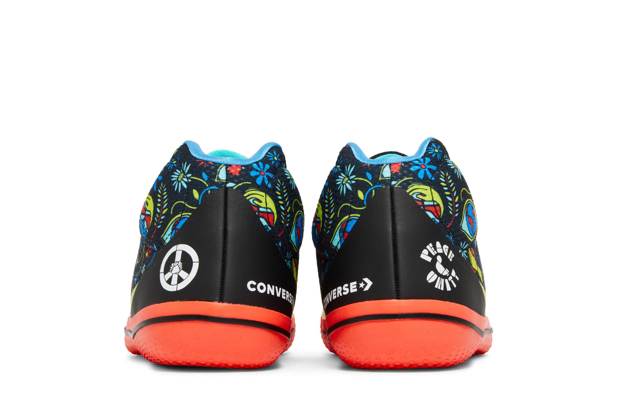 New Converse All Star BB Evo Peace & Unity Mens 13 Sneakers Shoes Converse Basketball Shoes Mens 12 Black All Star BB Evo Mid  main image 3