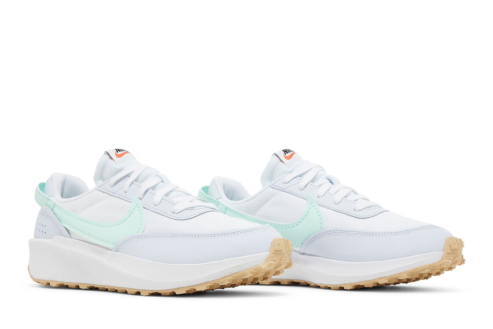 Nike Waffle Debut Men\'s size 10 Casual Shoes Sneaker White/Mint Deals on Men main image 2