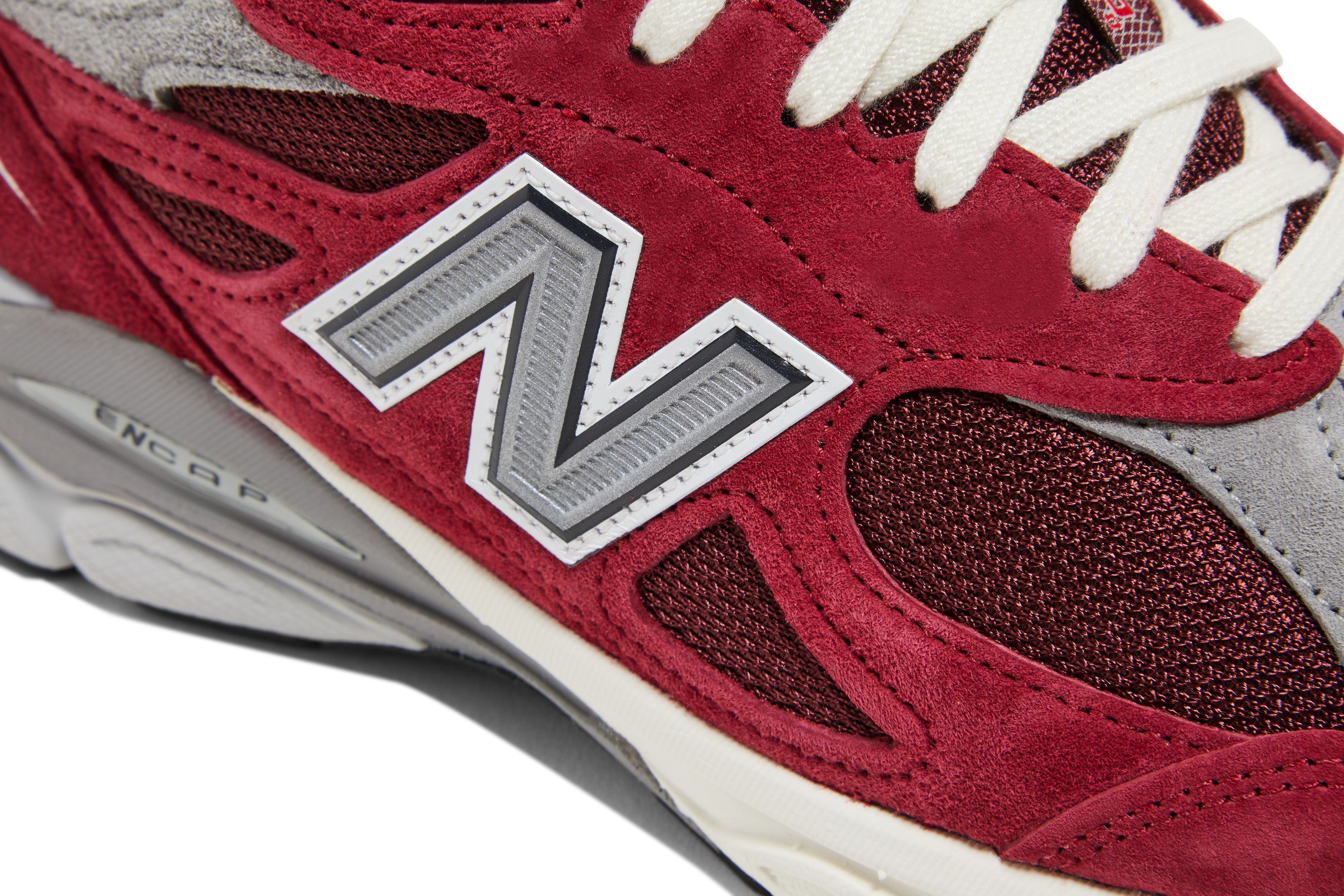 New Balance 990v3 x Teddy Santis Mens 8 Made in USA Scarlet Red Marblehead Suede Teddy Santis x New Balance 990v3  main image 2