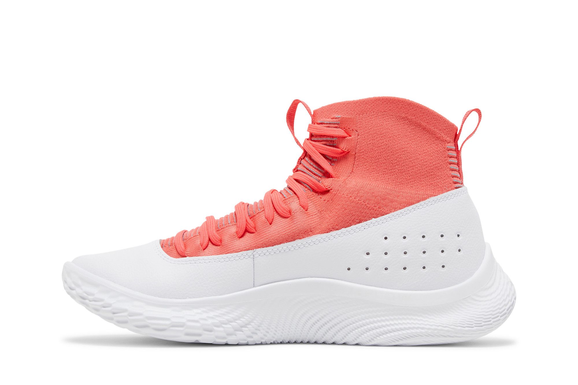 Deals on Men's Curry 4 FloTro 'White Red' on Sneakers.com