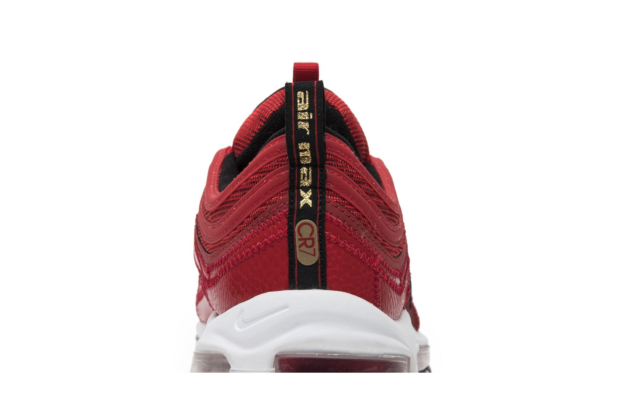 NIKE MENS SIZE 9 CR7 X AIR MAX 97 PORTUGAL PATCHWORK UNIVERSITY RED AQ0655-600 Nike Air Max 97 CR7  main image 2