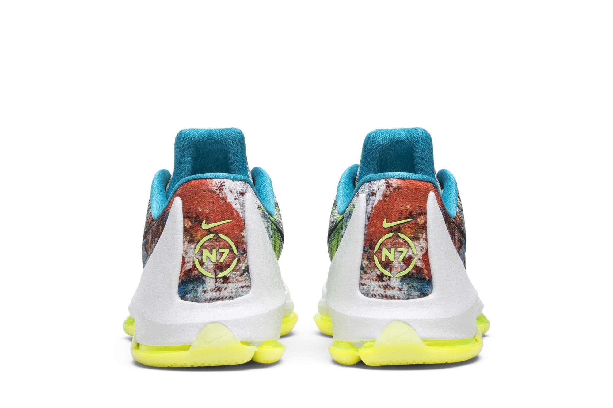Size 12 Nike KD 8 N7 Multicolor Mens Low Top Lace-Up Athletic Sneaker 811363-123 Nike KD 8 N7 811363-123 | Kicks Finder main image 3