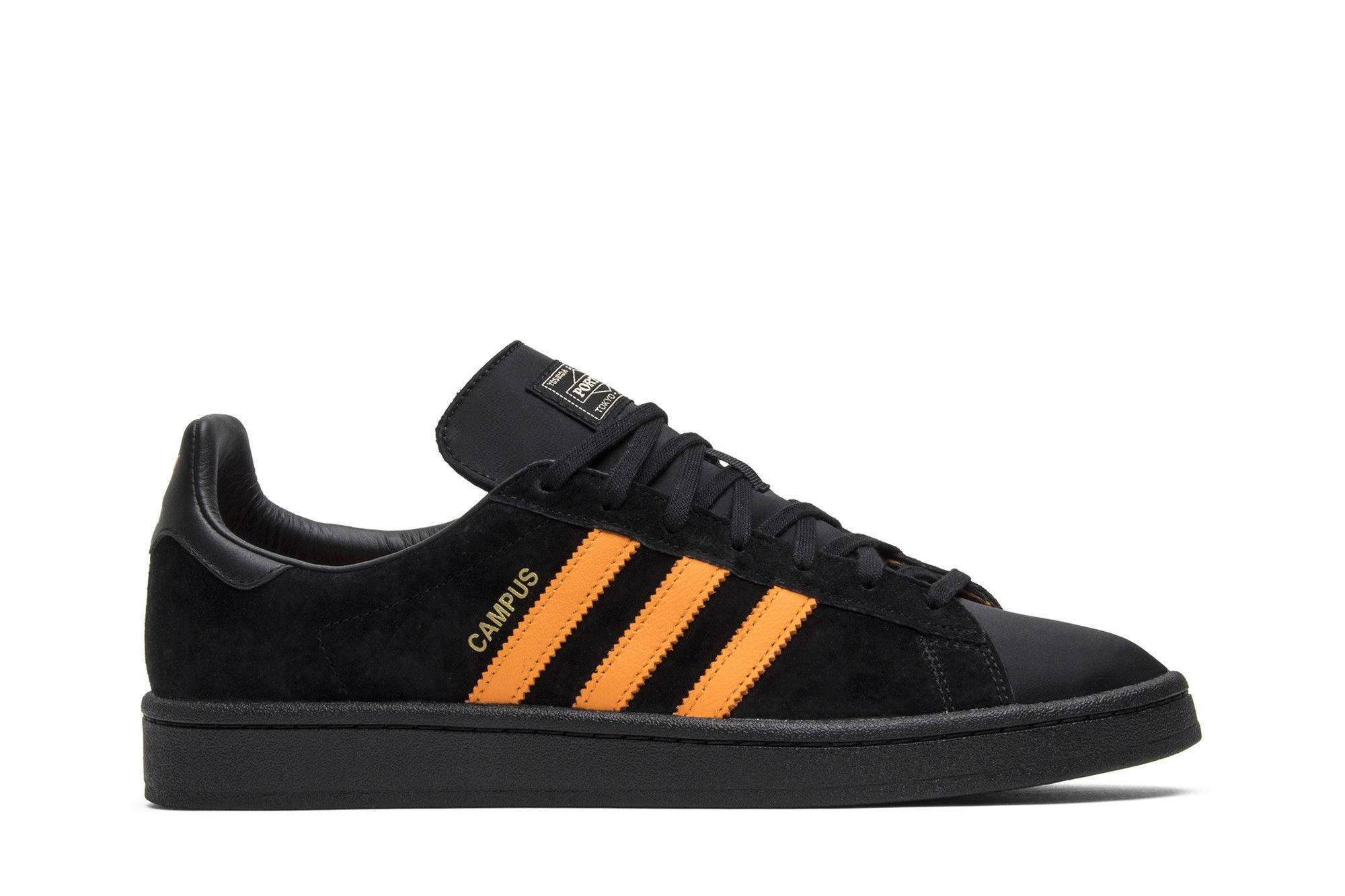 Deals on Men's Porter x Campus 'Black Orange' on Sneakers.com