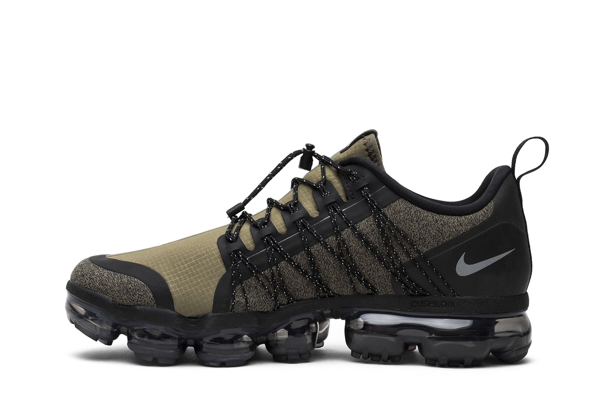 Nike Air Vapormax Utility Running Shoes AQ8810-201 Olive Green Black Mens 15 Men Size 13 Nike Air Vapormax Run Utility Medium Olive  main image 3