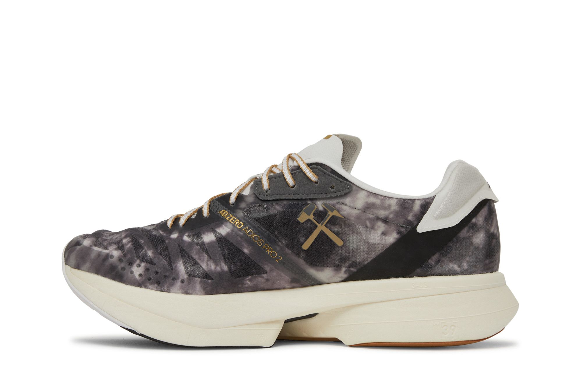 Tinman Elite x Adidas Adizero Adios Pro 2 Tie Dye Grey Gold Running Shoes Men 12 Deals on Men main image 3