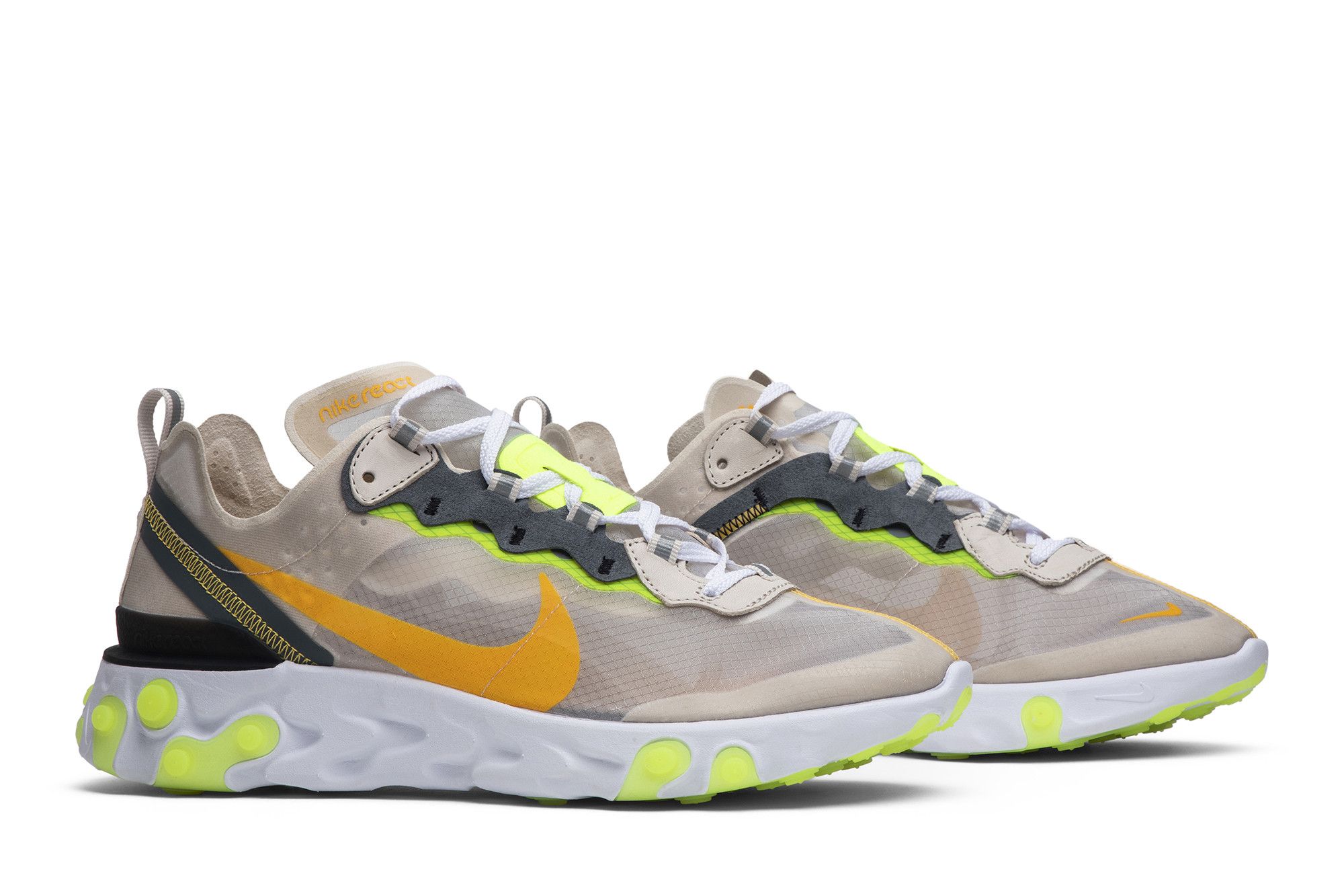 Nike React Element 87 Shoes Mens 12.5 Light Orewood Cork Insole Running Sneakers coming soon ? Nike React Element 87  main image 4