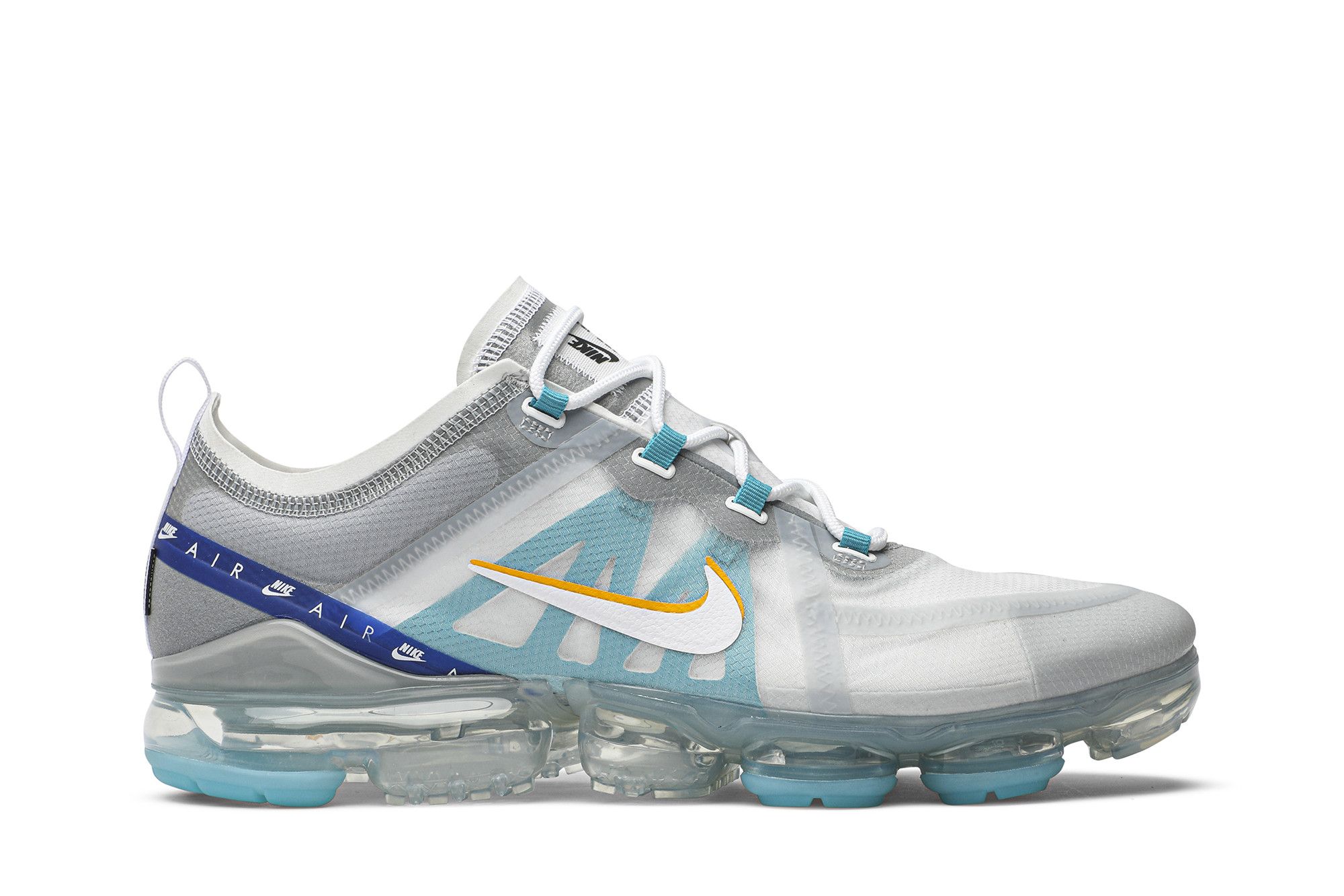 Nike Air VaporMax 2019 Men Size 7.5 Gray Running Shoes Athletic Comfort Sneakers Nike Air VaporMax 2019 Barely Grey for Sale | Authenticity  main image 3