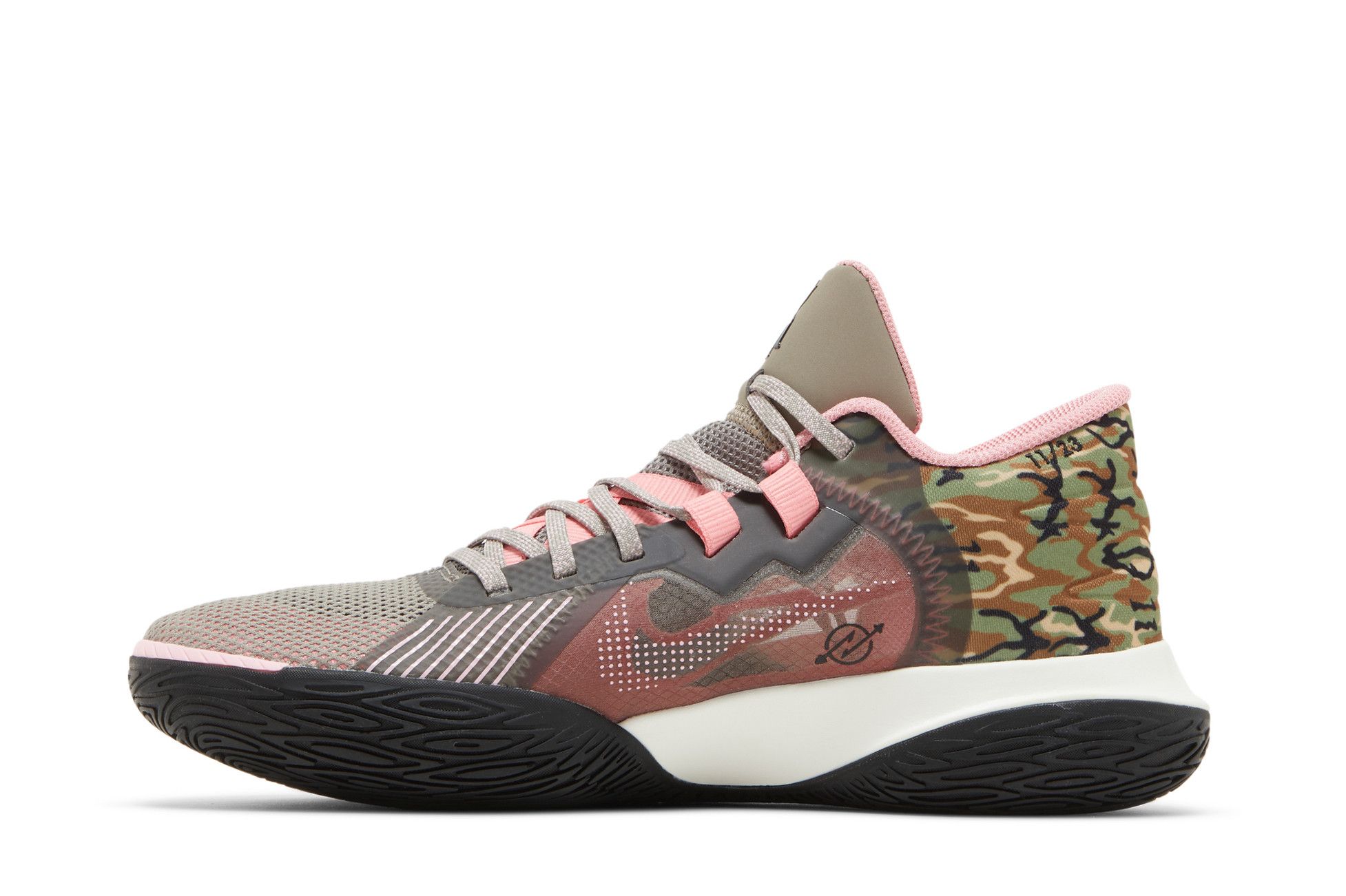 Nike Kyrie Flytrap V Basketball Shoes Mens 10.5 Moon Fossil Pink Camo Sneakers Nike Kyrie Flytrap 5 EP Moon Fossil Pink Gaze | Mercari main image 2